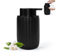 EUIEUT Dispenser Sapone in Ceramica 300ml Dosatore Sapone Schiuma da Tavola Distributore Sapone Schiuma Dispenser Sapone Liquido Distributore Sapone Bagno per Sapone per le Mani Detersivo Gel doccia