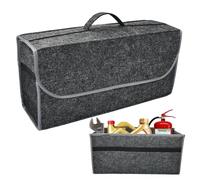 EUIEUT Organizer Bagagliaio Auto Organizer per Bbaule Auto Pieghevole Borsa Porta-Oggetti Aut o da Baule in Feltro organizzatore di Immagazzinaggio per Aut o per lo Shopping, il Campeggio, i Viaggi