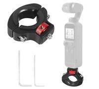EUIEUT Supporto per Bicicletta Girevole a 360° per Action Camera 1/4 Mount Action Camere Manubrio Supporto per Bici Staffa Manubrio per Bicicletta per Fotocamera per Gopro e Action Camera
