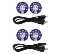 Euizz 2X Termocoppia Programmabile RTD Convertitore da PT100 Un 4-20MA TC RTD Ingresso 4-20MA Uscita Trasmettitore di Temperatura Montato Testa