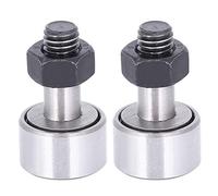 Eujgoov 2 Pcs KR19/CF8 Hagle Rullo Cuscinetto Cuscinetto Follower a Camme in Acciaio 19 Mm con Basso Rumore per Robot Industriali Aerospaziale Automobilistico
