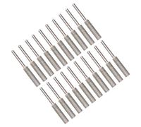 Eujgoov 20 Pezzi Affila Catena Motosega 5.5mm, Affilacoltelli per Incisione (Silver)