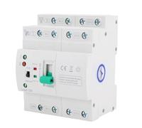 Eujgoov 80A 4P Ultra Sottile Dual Power Switch di Trasferimento Automatico Mini ATS Interruttore di Trasferimento Manuale Automatico Milisecond Switching Compatibile con Scatole di