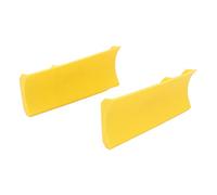 Eujgoov Accessorio per Ciondolo per Spazzaneve 2 Pezzi Spazzaneve Alla Moda per Scarpe con Fori Anteriori Materiale PLA Decorativo e Pratico Accessori per la Rimozione della Sabbia da (YELLOW)