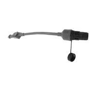 Eujgoov Adattatore SPX Maschio a RJ45 per Cavo Ethernet Piatto Ad Alte Prestazioni Adattatore di Estensione Gen con Iniettore PoE e Router per IP68