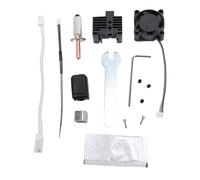 Eujgoov Aggiornamento per Lab X1 X 1C Kit Caldo V2.0 con Ugelli Induriti a 0,4 Mm Sostituzione del Termistore della Ventola di Raffreddamento per Riscaldatori in Ceramica e Blocchi di
