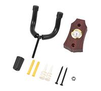Eujgoov Appendiabiti da Parete per Chitarra, Plastica ABS con Igrometro per Chitarra, Ukulele, Mandolino, Design Robusto con Morbida Imbottitura e Misuratore di umidità per Musicisti di Banda