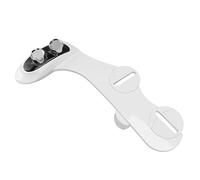 Eujgoov Attaccamento Bidet Caldo e Freddo per Sede a Doppio Ugello del Bagno, Buona Funzione, Comoda e Comoda e Squisita Lavorazione con Struttura di Inclinazione dell'Ugello, Pressione dell'acqua