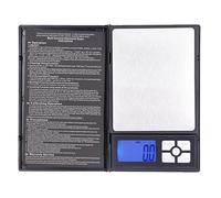 Eujgoov Bilancia Grammi 2000g Capacità 0.1g Precisione Display Digitale | ABS Acciaio Inossidabile, Oro Argento Tè Medicina, G Gn Ct Oz Ozt Dwt Unità, Bilancia Tascabile Portatile, 2 Celle AAA