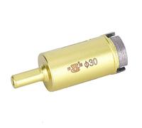 Eujgoov Bitta per Trapano Diamantato, Strumento di a Foro, Rivestimento a Prova di Ruggine, Apertura Ordinata Liscia, Senza Agitarsi, Scheggiare facilmente. Ideale per Pietra, Piastrelle in (30 mm)