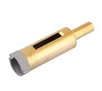 Eujgoov Bitta per Trapano Diamantato, Strumento di a Foro, Rivestimento a Prova di Ruggine, Apertura Ordinata Liscia, Senza Agitarsi, Scheggiare facilmente. Ideale per Pietra, Piastrelle in (22MM)