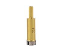 Eujgoov Bitta per Trapano Diamantato, Strumento di a Foro, Rivestimento a Prova di Ruggine, Apertura Ordinata Liscia, Senza Agitarsi, Scheggiare facilmente. Ideale per Pietra, Piastrelle in (20MM)