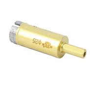 Eujgoov Bitta per Trapano Diamantato, Strumento di a Foro, Rivestimento a Prova di Ruggine, Apertura Ordinata Liscia, Senza Agitarsi, Scheggiare facilmente. Ideale per Pietra, Piastrelle in (25 mm)