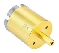Eujgoov Bitta per Trapano Diamantato, Strumento di a Foro, Rivestimento a Prova di Ruggine, Apertura Ordinata Liscia, Senza Agitarsi, Scheggiare facilmente. Ideale per Pietra, Piastrelle in (50MM)