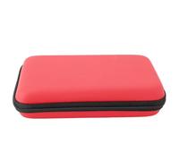 Eujgoov Borsa Portatile Console di Gioco Portatile con 8 Giochi Slot Pocket Hard Shell Travel Protective Case per il Nuovo 3DS XL, Ideale per il Nuovo 3DS XL, per Super Edition (rosso)