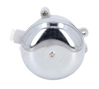 Eujgoov Campanello D'allarme in Lega di Alluminio 125 Mm Intensità Sonora 75 DB IP54 Bronzo Scintillante Suoneria Chiara e Potente a Prova di Esplosione per Evacuazione di Emergenza (220V)