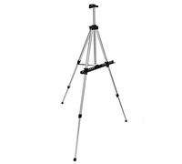 Eujgoov Cavalletto da Esposizione, Resistente Cavalletto Telescopico in Ferro per Artisti, Altezza e Angolazione Regolabili, Perfetto per la Pittura e le Presentazioni