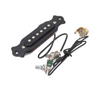 Eujgoov Chitarra Folk Acustica Pickup Alla Buca Mini Set di Pickup a Bobina in Rame Precablato Installazione Semplice Riproduzione del Suono Ad Alta fedeltà Accessorio Indispensabile