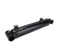 Eujgoov Cilindro Idraulico a Doppia Agzione 2 Pollici Foro 1,5 Asta 18 Corsa 3000 Psi SAE6 9/16-18unf per Trattore Scavatore Splitter di Tronco