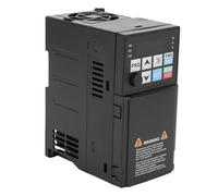 Eujgoov Convertitore di Frequenza a Frequenza Variabile Convertitore Vettoriale Trifase da 1,5 KW, Custodia Ignifuga per PC, Uscita da 0 a 320 Hz, Dissipazione del Calore Efficiente, per il