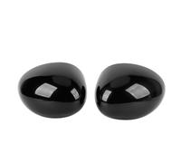 Eujgoov Coperchio a Specchio Laterale Elegante per F54 F55 F56, OEM 51167401229 e 51167401230, Adatto a Mini Clubman 2016-2019, con Look Sportivo, Scatto di Sostituzione per (Nero Lucido)