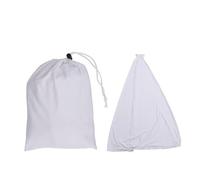 Eujgoov Coperchio Gonna per Altoparlante per Treppiede DJ Stretch Regolabile Skrim Stretchble Polyurethane Fibra Spegnatore Tripode Cover Fastener per Banchetti Concerti Matrimoni (WHITE)