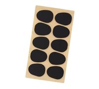 Eujgoov Cuscini per Bocchino per Sassofono 10 Pezzi, Cuscinetti in Silicone Alimentare con Adesivo Rimovibile, Ultra Sottili 0,5 Mm/0,8 Mm per Protezione Sax Tenore Alto e Resistenza Al (0,8)