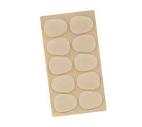 Eujgoov Cuscini per Bocchino per Sassofono 10 Pezzi, Cuscinetti in Silicone Alimentare con Adesivo Rimovibile, Ultra Sottili 0,5 Mm/0,8 Mm per Protezione Sax Tenore Alto e Resistenza Al (0,5)