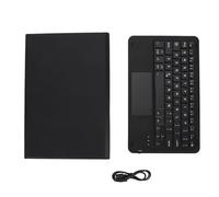 Eujgoov Custodia con Tastiera per Tablet con Trackpad per Pad 6 Pro, Custodia con Supporto in PU con Tastiera Magnetica Staccabile per Mi Pad 6, Antigraffio per Chi Lavora in Ufficio