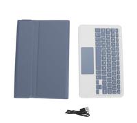 Eujgoov Custodia con Tastiera per Tablet con Trackpad per Pad 6 Pro, Custodia con Supporto in PU con Tastiera Magnetica Staccabile per Mi Pad 6, Antigraffio per Chi Lavora in Ufficio