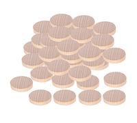 Eujgoov Dischi Rotondi in Legno, 100 Pezzi per Fai da Te, Ideali per Progetti per Bambini, Gettoni di Legno Vuoti Versatili per Gioielli e Decorazioni (4 cm)