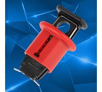 Eujgoov Dispositivo di Blocco dell'interruttore Automatico, Blocco dell'interruttore Automatico Miniaturizzato Universale di Grado Industriale con Bloccaggio a Doppio Stato per la Sicurezza