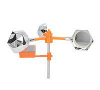 Eujgoov Dissuasore per Uccelli Solare ed Eolico - Repellente Lampeggiante con Luce e Suono per Piccioni, Gabbiani e Scoiattoli - Design Anti Pioggia per Giardino, Frutteto, Aeroporto e Cortile