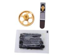 Eujgoov DLC Nano Coated Estrusore Gear Assembly Acciaio Temprato Ottone di Ricambio per A1 A1 Mini Stampante 3D Filamento Alimentazione Kit Ingranaggio Conduttore