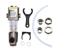 Eujgoov Filtro per L'acqua a Sedimenti per Tutta la Casa Riutilizzabile con Prefiltro Autopulente 1/2 Pollice per la Prefiltrazione Dell'acqua Domestica