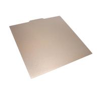 Eujgoov Forte Adesione, Piano di Stampa Fronte-retro, Facile Rimozione del Modello, Piastra PEI per Piattaforma di Costruzione Stampante 3D, Applicazione: QIDIX Maximum 3, Geetch A30 Pro, Raise