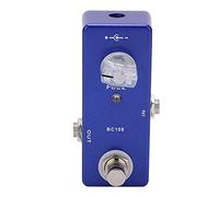Eujgoov Fuzz Effect Pedal Mini Metal Fuzz Pedale per Chitarra Effetti a Pedale per Chitarra con True Bypass Accessori per Strumenti per Processore del Suono Musicale