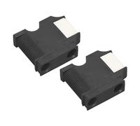 Eujgoov Gancio per Parafango per Barche, Clip per Parafango Regolabili PA per Cime da 1/4" a 1/2", Regolatore per Paraurti con Tacchette per Binario a Collegamento Rapido, Adatto per Binario