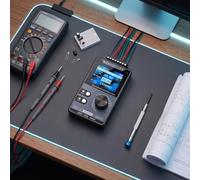 Eujgoov Generatore di Segnale Regolabile 4-20mA 0-12V DC Simulatore di Tensione e Corrente Impulso PWM 1-150kHz Protezione da Cortocircuito per Pannello di Controllo PLC Test e