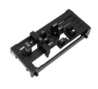 Eujgoov Guitar Chord Presser Portable Chord Trainer con Guida Ergonomica per le Dita Pulsante One Touch per Chitarre Acustiche da 36-41 Pollici (BLACK)