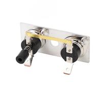 Eujgoov Interruttore di Finecorsa Termostato Scaldabagno, Struttura in Metallo, Funzione di Ripristino di Sicurezza, Controllo della Temperatura 130°F per Scaldacqua Serie SW