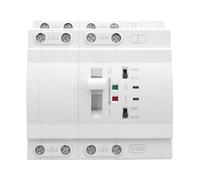 Eujgoov Interruttore di Trasferimento di Alimentazione 4 Poti Cambiamento del Generatore Automatico per Generatori, Circuito Elettrico Smart Auto Singolo a Backup, Kit per la Casa di (220V)