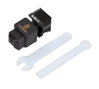 Eujgoov Kit di estremità Calda ExtrUder Aggiornamento Ugello in Acciaio Temprato Ad Alta Temperatura con Manica Silicone per Labh2d Combo A1 A1 Mini Stampante 3D (0,2 mm)