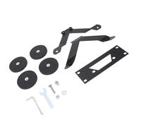 Eujgoov Kit di Montaggio per Antenna Portatile per Mini Parabola per Auto Ad Adsorbimento Forte per Veicoli, Barche con Struttura in ABS e Facile Installazione