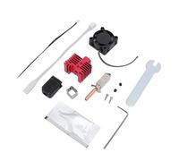Eujgoov Kit Hotend Aggiornato con Ugello in Acciaio Temprato 0,4 Mm per PLA PETG, Kit Hotend con Riscaldatore Ceramico a Riscaldamento Rapido, Ricambio per Stampante 3D Lab X1 X 1C