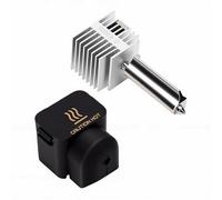 Eujgoov Kit Hotend da 2 Pezzi 0.4mm Hotend Integrato in Acciaio Inossidabile in Lega Ti per Stampante 3D Lab A1 A1 Mini con 4 Calzini in Silicone