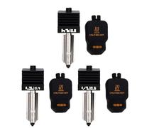 Eujgoov Kit Hotend da 3 Pacchi 0,4 0,6 0,8 Mm per Stampante 3D P2S H2D H2S H2C, Gruppo Hot End Completo con Dissipatore di Calore, Accessori per Stampa 3D, Set di Pacchetti
