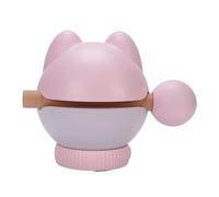 Eujgoov Lampada da Comodino Piccola Lampada da Tavolo con Gatto Fortunato Simpatico, Luce Notturna Dimmerabile Senza Fili Ricaricabile per Decorazioni per Ufficio, Camera da Letto, con 3 Livelli di