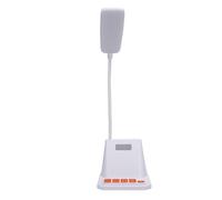 Eujgoov Lampada da Tavolo con Timer, 3 Colori di Illuminazione, Batteria | Gestore del tempo di studio, conto alla rovescia da 1 a 99 minuti, alloggiamento flessibile per addominali sul collo per