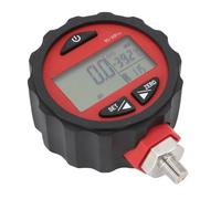 Eujgoov Manometro Digitale Misuratore di Pressione Ad Alta Precisione con Display LCD Avviso di Fuori Portata Filettatura OL 1/8NPT -14,5-800psi -0,1-5,5MPa per Sistemi HVAC Refrigeranti